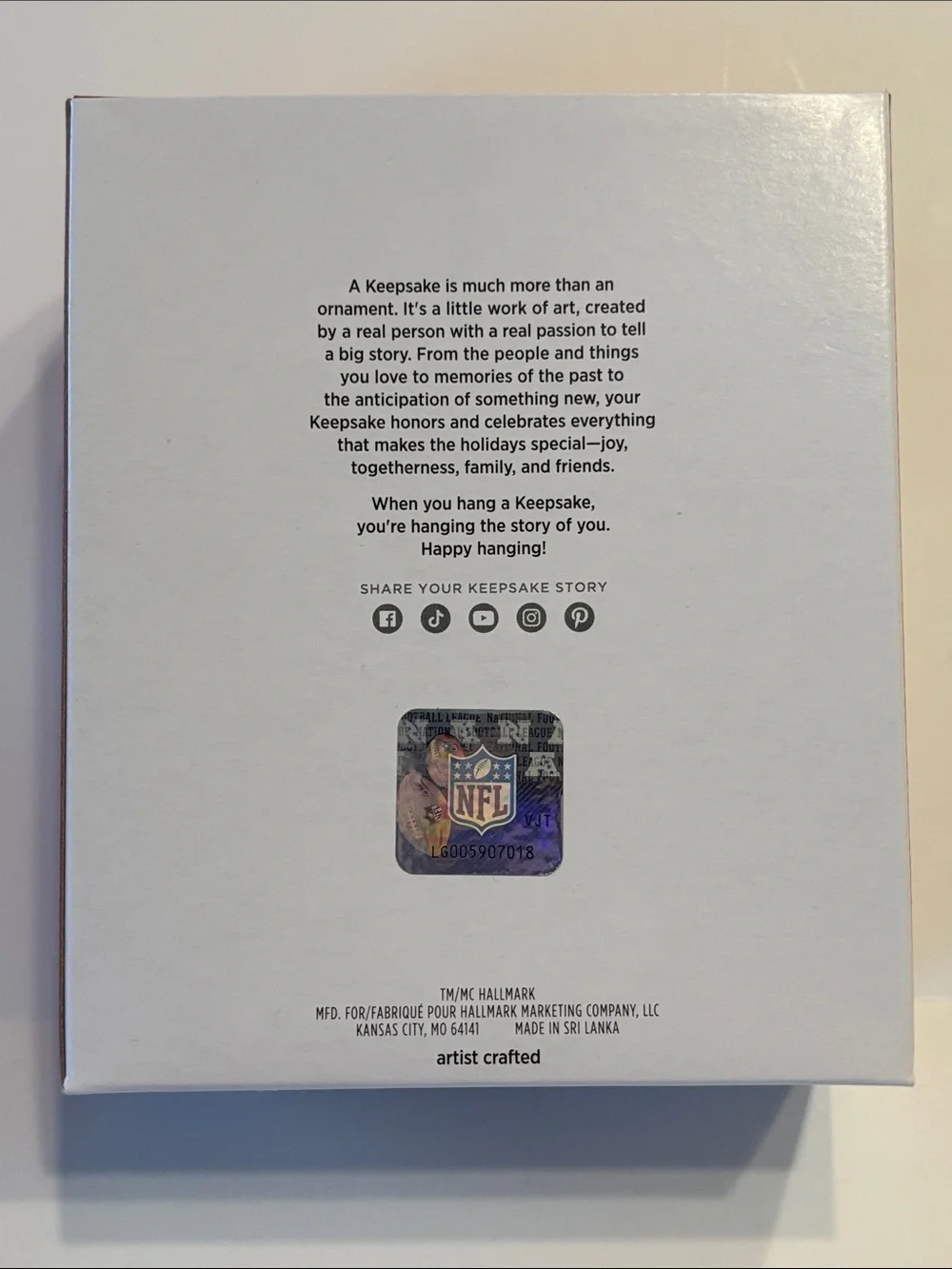 NFL Football Jalen Hurts #1 Philadelphia Eagles Ornament